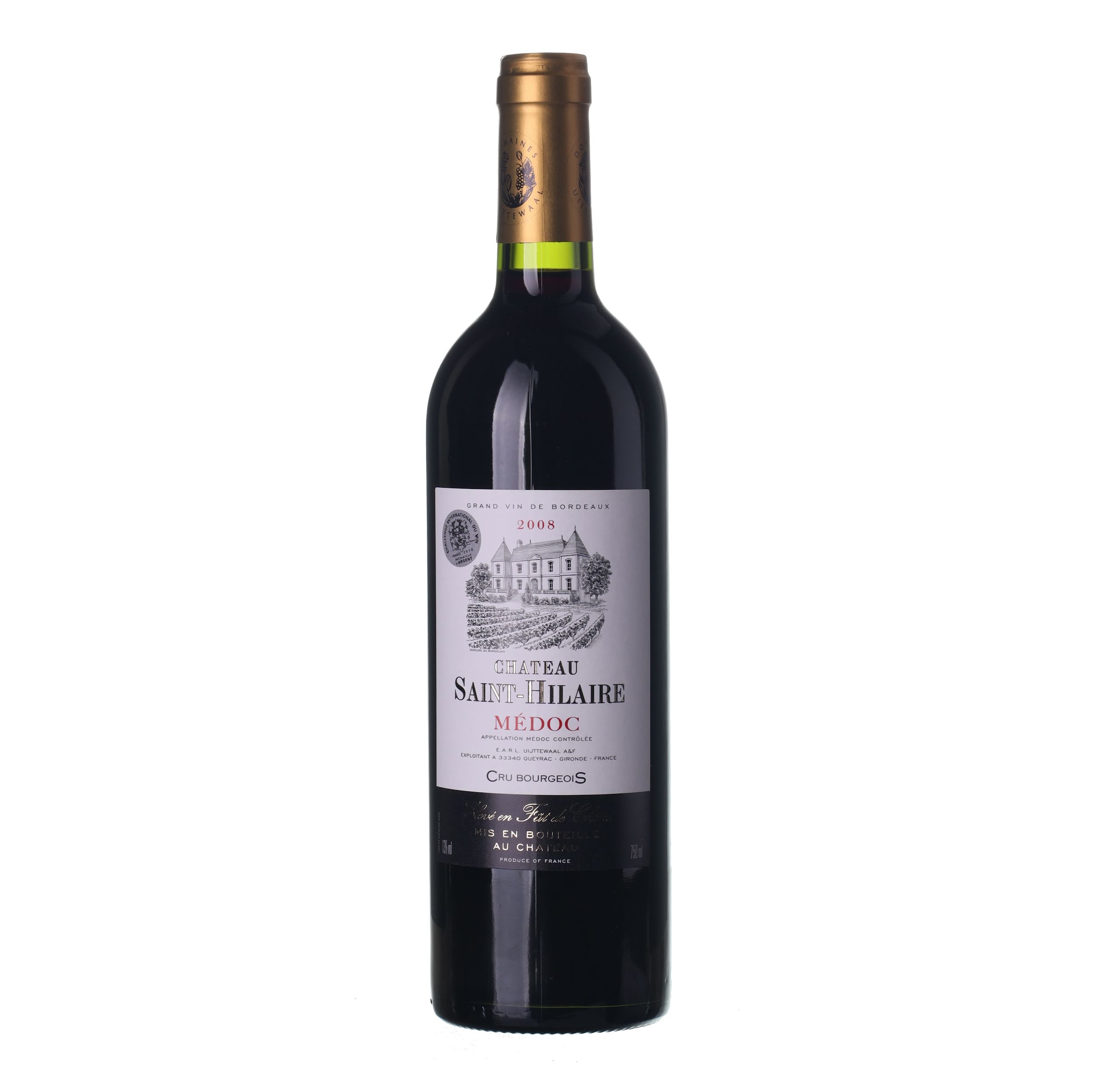 2008 Médoc Cru Bourgeois Château SaintHilaire