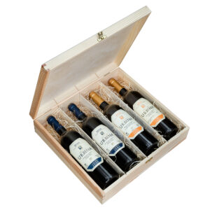 Spanish wines from La Rioja: 2 white and 2 red archival wines