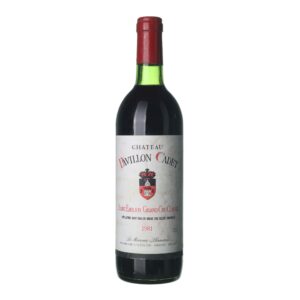 1981 Saint-Emilion Grand Cru Chateau Pavillon Cadet
