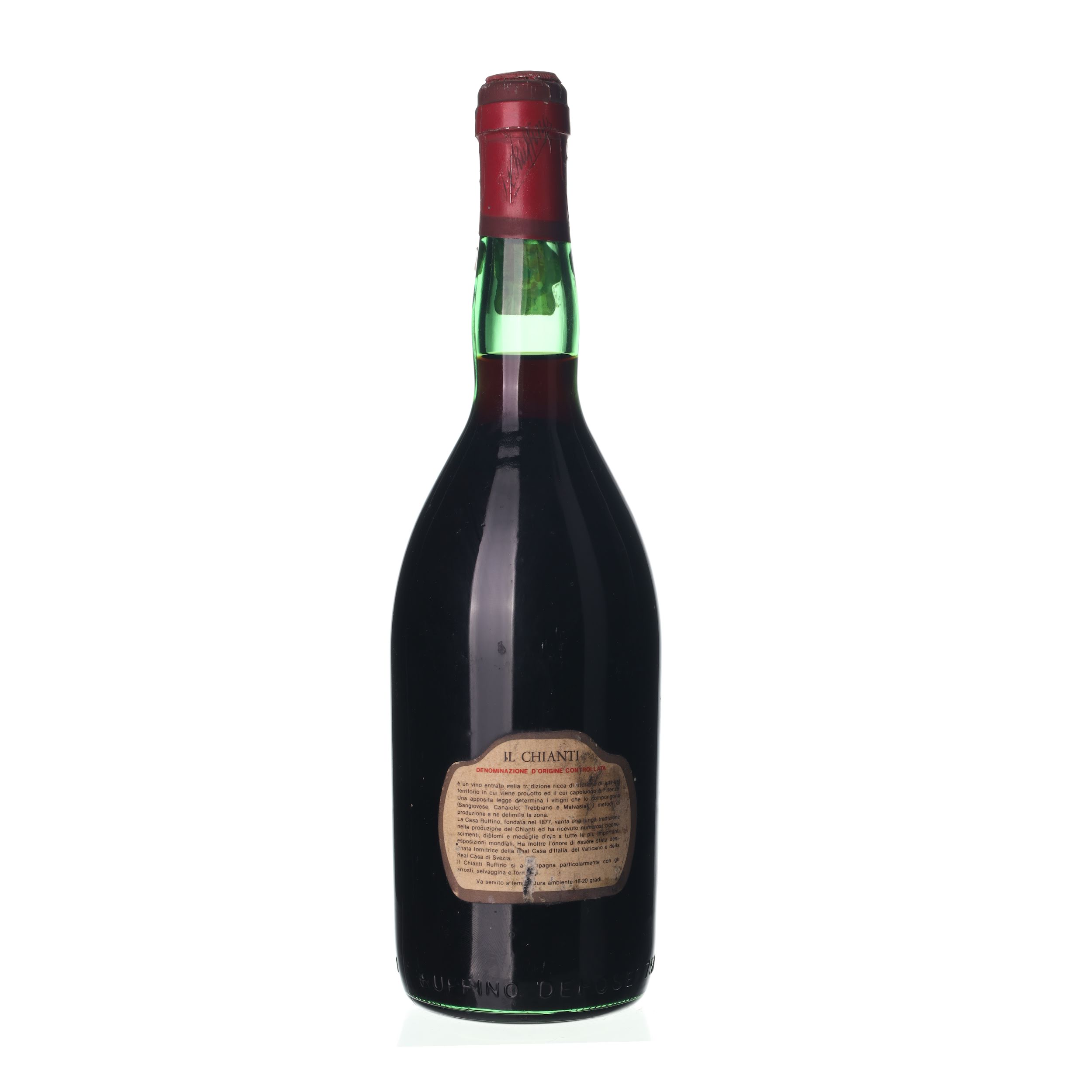 Ruffino Chianti 1980 1リットル 1980 Chianti Ruffino | VIATEMPIA.COM