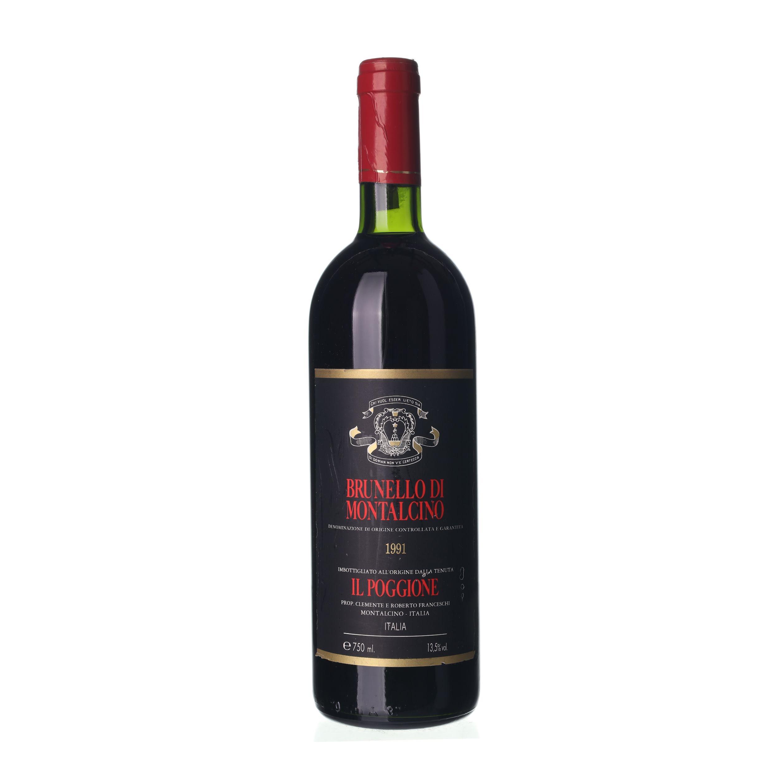 1991 Brunello di Montalcino Tenuta IL. Poggione | VIATEMPIA.COM