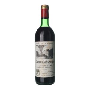 1977 Côtes de Bourg Chateau Gros Moulin