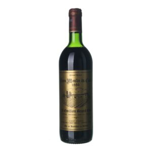 1986 Saint-Emilion Grand Cru Chateau Vieux Moulin du Cadet