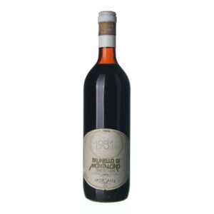 1981 Brunello di Montalcino Mastrojanni