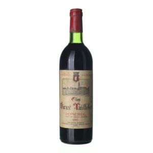 1981 Pomerol Clos Vieux Taillefer