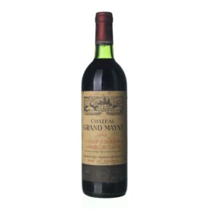 1982 Saint-Emilion Grand Cru Château Grand Mayne