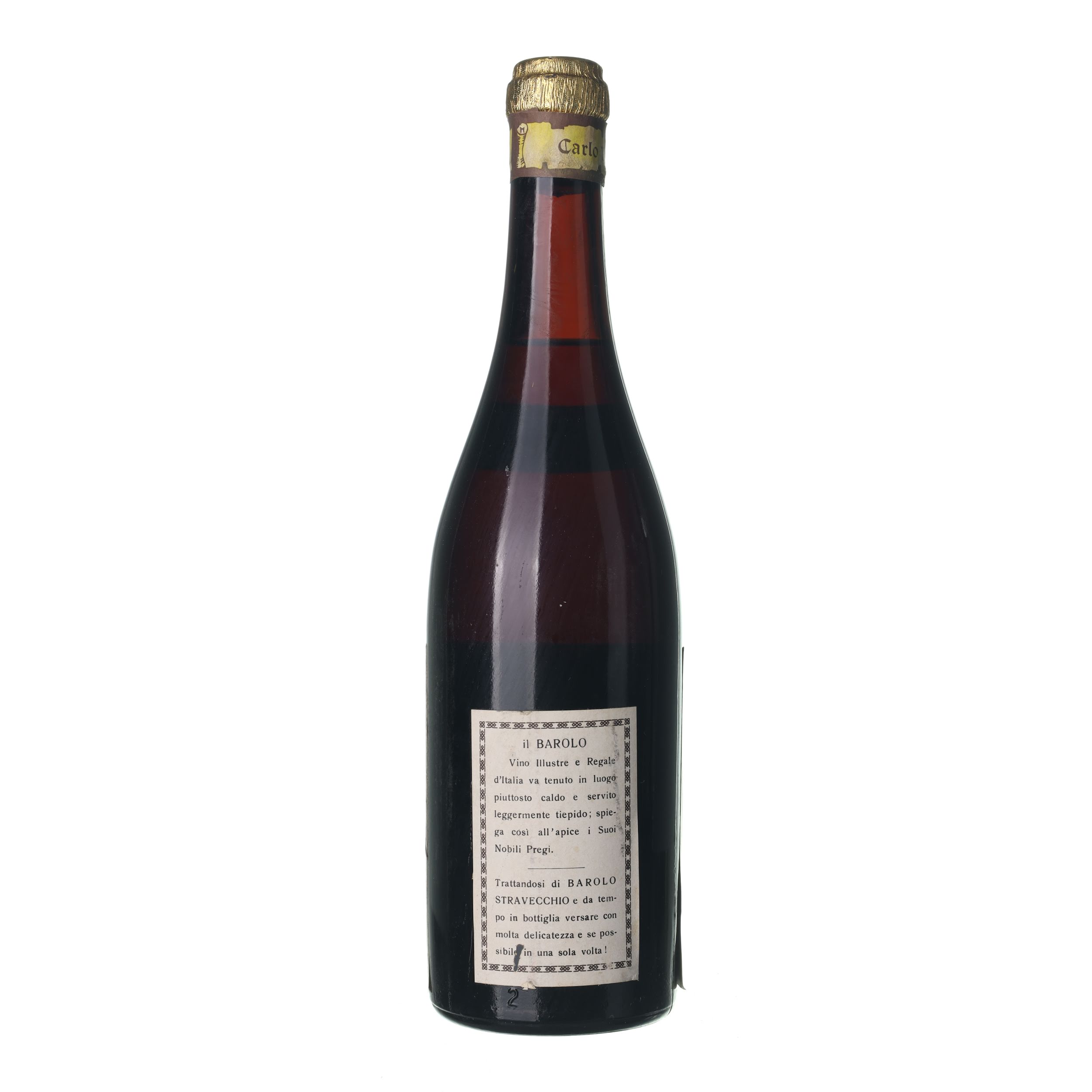 1958 Barolo Riserva Carlo Rinaldi & Figli | VIATEMPIA.COM