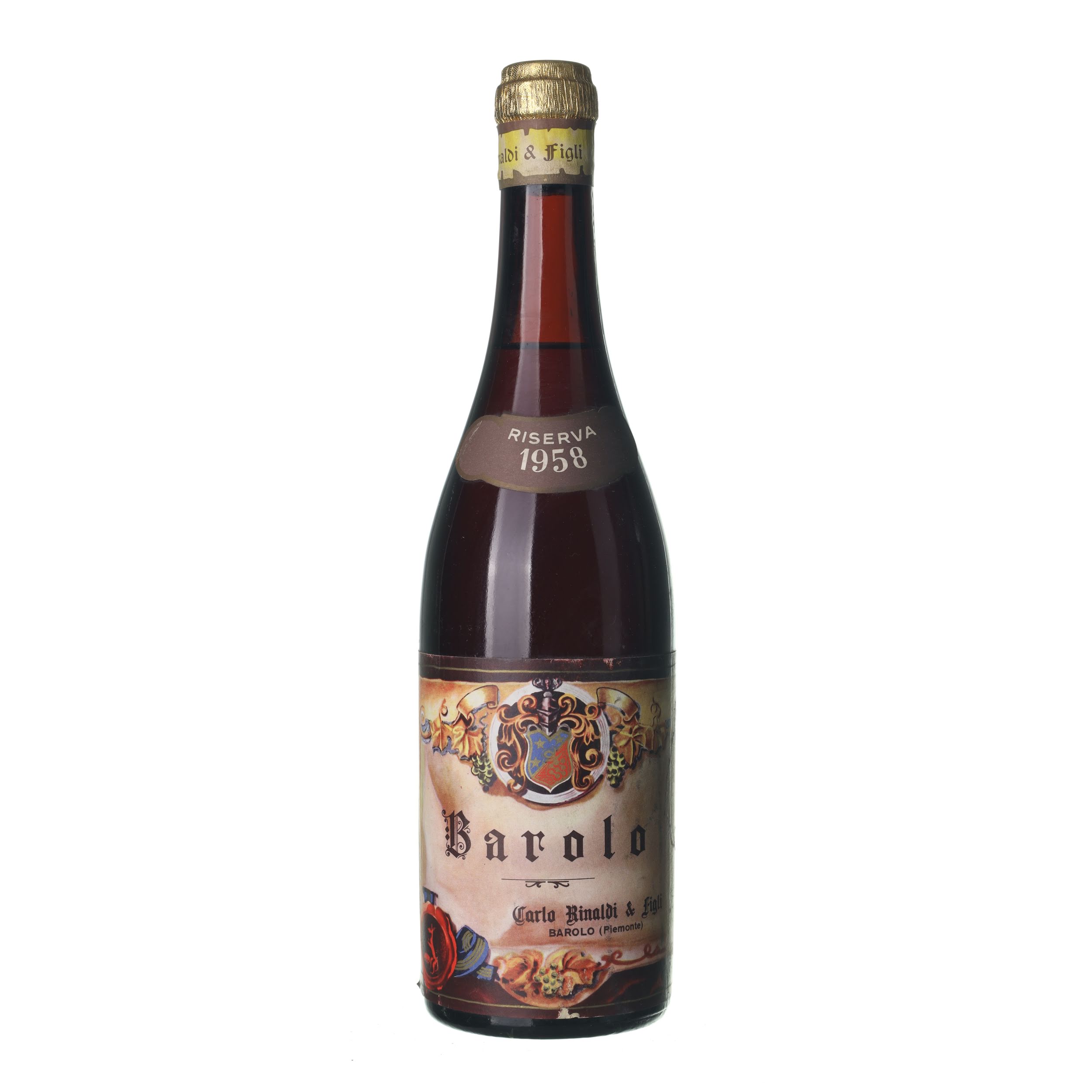 1958 Barolo Riserva Carlo Rinaldi & Figli | VIATEMPIA.COM