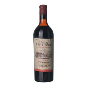 1962 Saint-Emilion Grand Cru Chateau Curé Bon