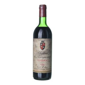 1983 Pomerol Chateau de Bourgueneuf