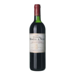 1986 Moulis en Médoc Cru Bourgeois Chateau Moulin a Vent