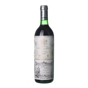 1986 Rioja Crianza Herederos del Marqués de Riscal