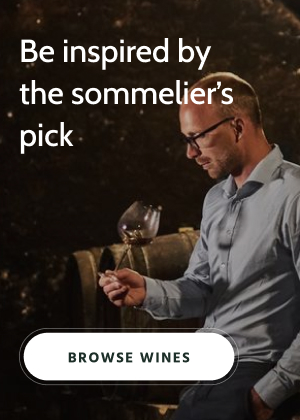 Be inspired by the sommelier’s pick